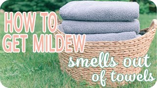 Homemaking Skills | Stinky Towels (GET THE SMELL OUT)