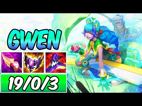 S+ HOW TO PLAY GWEN | Best Build & Runes Tips + Combo | Rain Shepherd Gwen | League of Legends