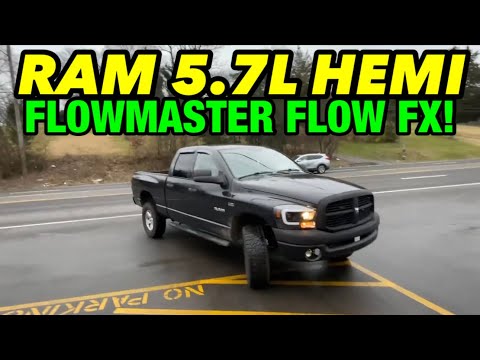 RAM 1500 5.7L HEMI V8 Exhaust w/ FLOWMASTER FLOW FX!