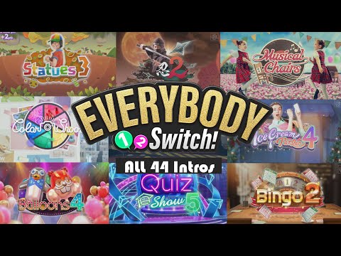Everybody 1-2 Switch! - All 44 Game Intros and Logos