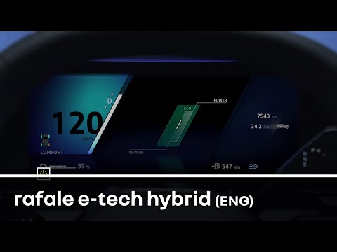 tyre pressure monitoring system - Rafale full hybrid E-Tech - Renault