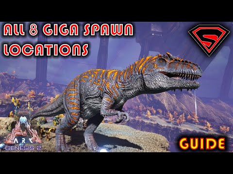 Ark Extinction Giga Spawn Locations Ark Genesis 2 All Giga Spawn Locations [Every Giga Spawn Location In  Genesis 2] | Video & Photo