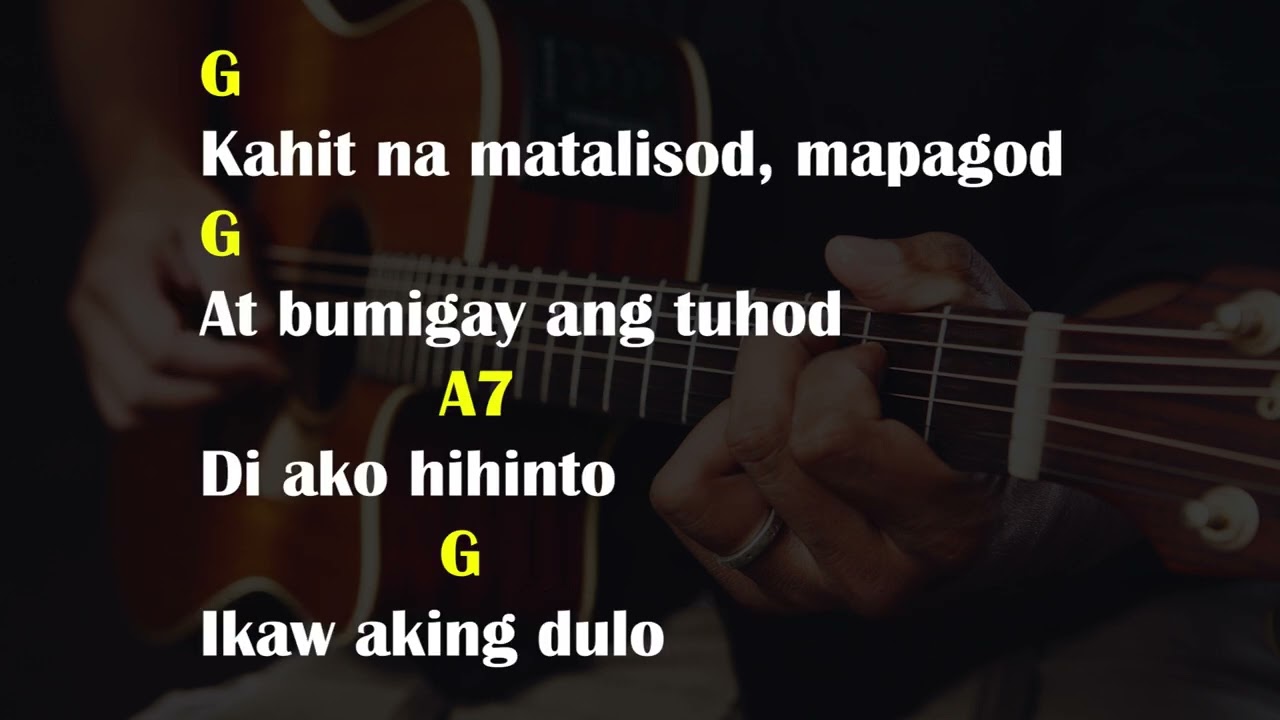 Uhaw - Dilaw (Lyrics and Chords ) Key of G
