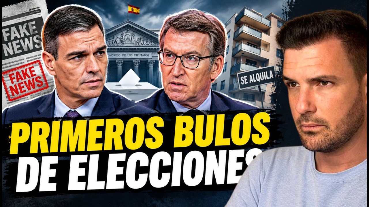 🚨 Primeros BULOS sobre las elecciones‼️La derecha es la mayor culpable de la crisis de vivienda🤬🏘️