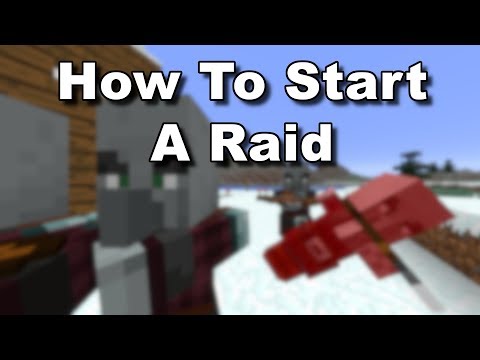 How To Start A Raid In Minecraft