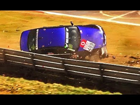 Nordschleife ᴴᴰ 07 04 2018  CRASHES and Action - VLN 2 Nürburgring