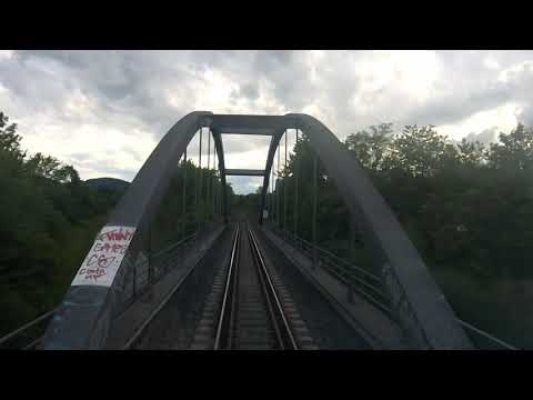 Kulturbahn - mit dem LiNT41 von Tübingen Hbf nach Horb Hbf - Führerstandsmitfahrt