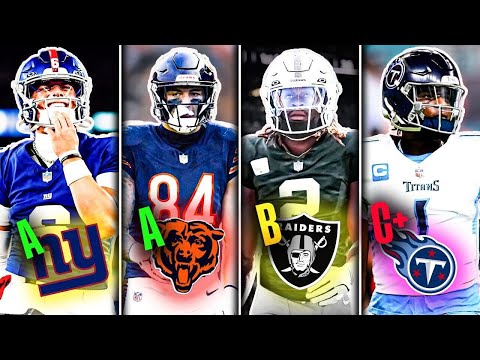 Grading All 32 NFL First Round Draft Picks From 2025 At The End Of The Season