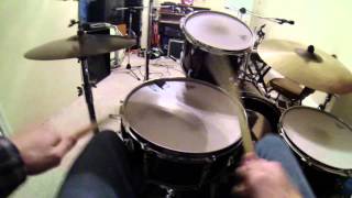 Miles Metko - GoPro Chesty Mount Test - Drum Solo
