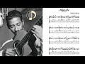 Oscar Alemán - Melancolía - Guitar Transcription