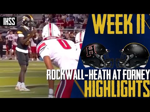 Forney Secures District Title in Thrilling 42-28 Win Over Rockwall-Heath