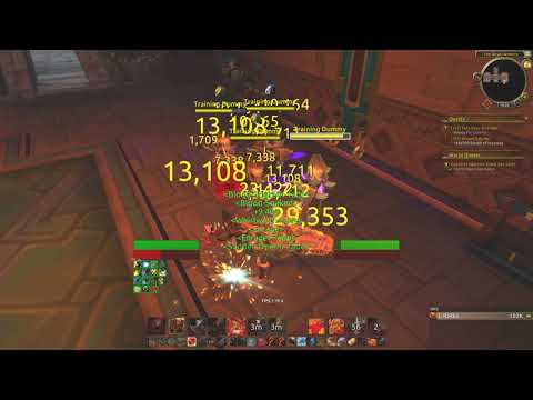 Fury Warrior 100k DPS on Zandalari Training Dummies