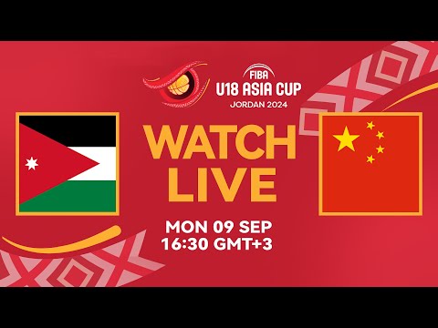 3RD PLACE GAME | Jordan v China | Full Basketball Game | FIBA U18 Asia Cup 2024