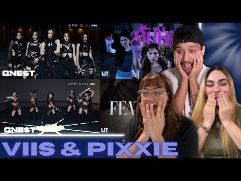 VIIS & PiXXiE MV Reactions | “Chop Chop,” “Mirror Mirror,” “Huh?” & “Feat”