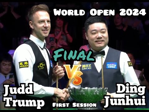 Judd Trump vs Ding Junhui - World Open Snooker 2024 - Final - First Session Live (Full Match)