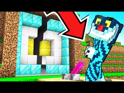 COSTRUISCO UN PASSAGGIO SEGRETO CON ALEX SU MINECRAFT!!