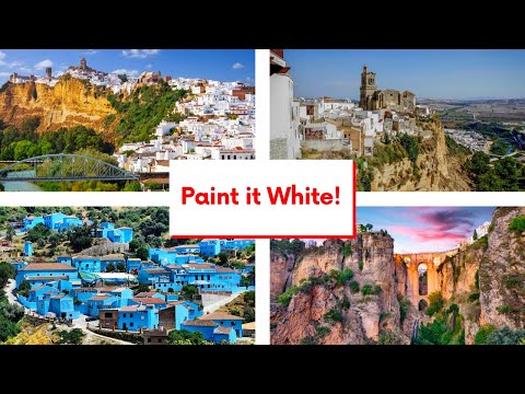 Places where houses seem to float in the sky like clouds!! | Arcos De La Frontera | Júzcar | Ronda