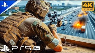 (PS5) Fight Inside the Russian Enemy Camp | Intense War Gameplay