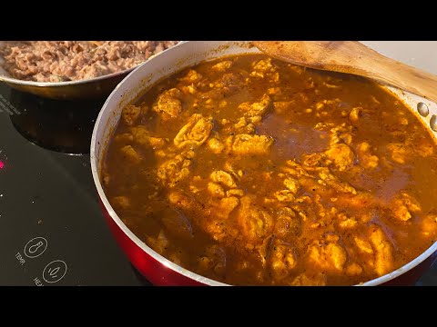 Huevo en chile colorado receta con pocos ingredientes