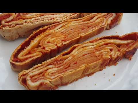 How to make Sicilian Scaccia bread, real Italian bread