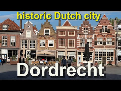 Dordrecht, Niederlande, eine reiche alte niederländische Stadt