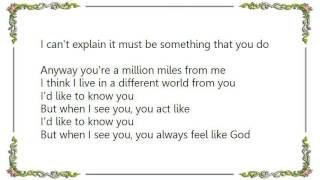 Linoleum - On a Tuesday Lyrics