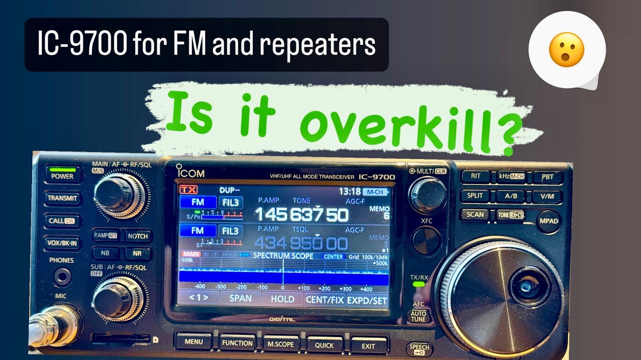 IC-9700 for FM & Repeater work in 2024?