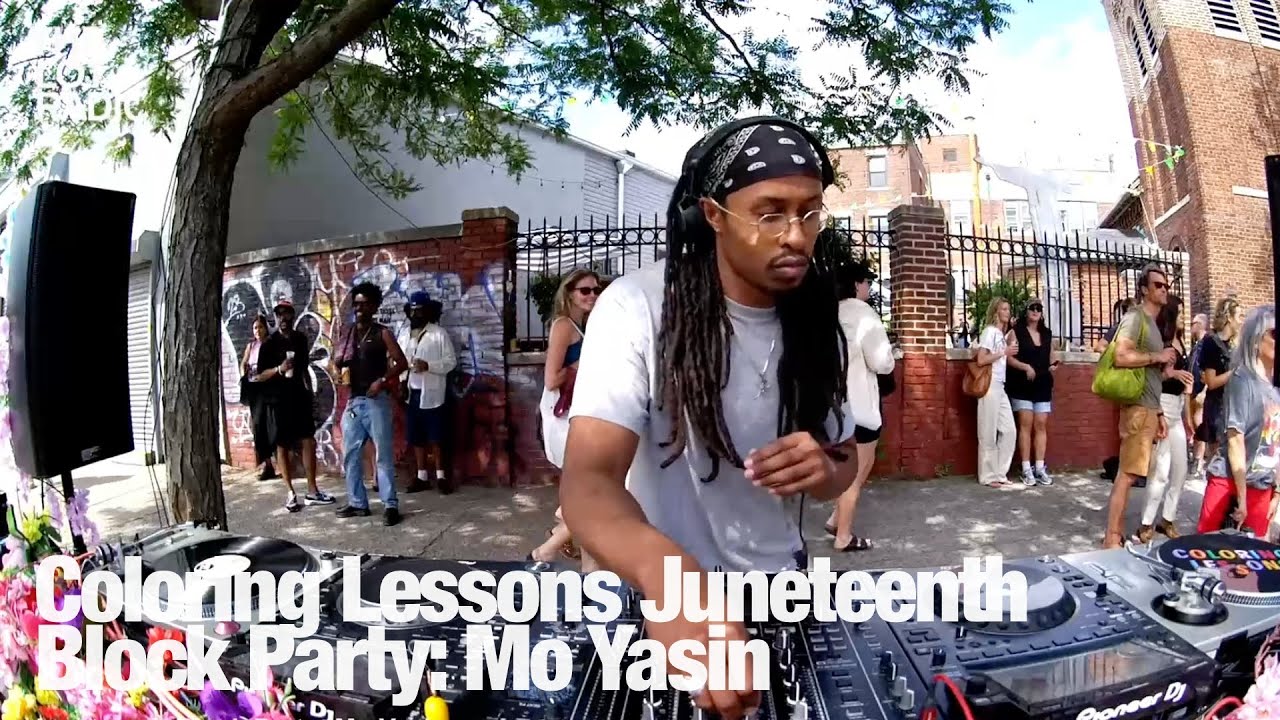 Mo Yasin - Coloring Lessons Juneteenth Block Party