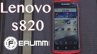 Lenovo IdeaPhone S820 (Red) - відео 7