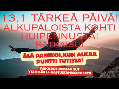 13.1 TÄRKEÄ PÄIVÄ💥Alkupaloista kohti huipennusta➡Ratkaisu! Älä panikoi,kun puntti alkaa tutista😉