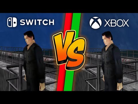 GoldenEye 007 Switch vs. Xbox Graphics Comparison