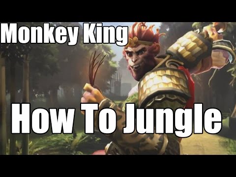 DoTa 2 How To Jungle Monkey King Patch 7.00
