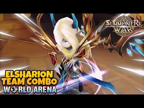 Elsharion Team Combo in World Arena - Summoners War