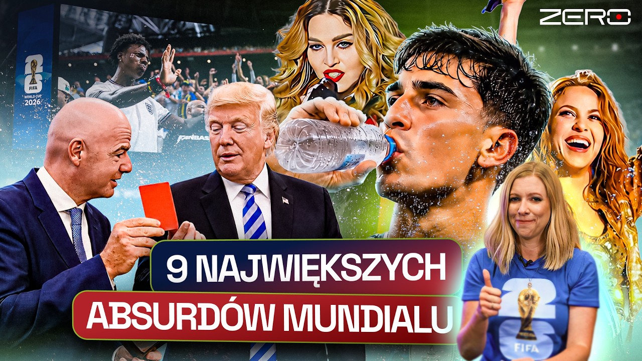 MUNDIAL 2026: DEPORTACJE, ZAWIESZONA KARTKA, PRZERWY NA NAWODNIENIE, HALF TIME SHOW, CHIP W PIŁCE