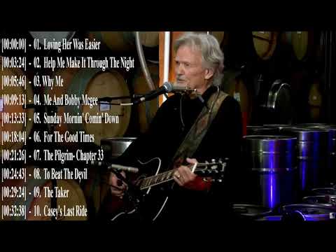 Kris Kristofferson Greatest Hits || Top 20 Songs Of Kris Kristofferson