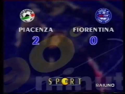 SERIE A 1999/2000: PIACENZA - FIORENTINA 2-0