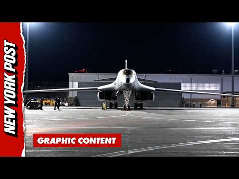 Video Shows US B-1 Bombers Deployed, Striking Iran and Taking Out Missile Facilities