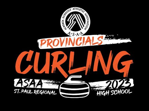 2023 ASAA Curling Provincials - Friday Sheet #4 PM Stream