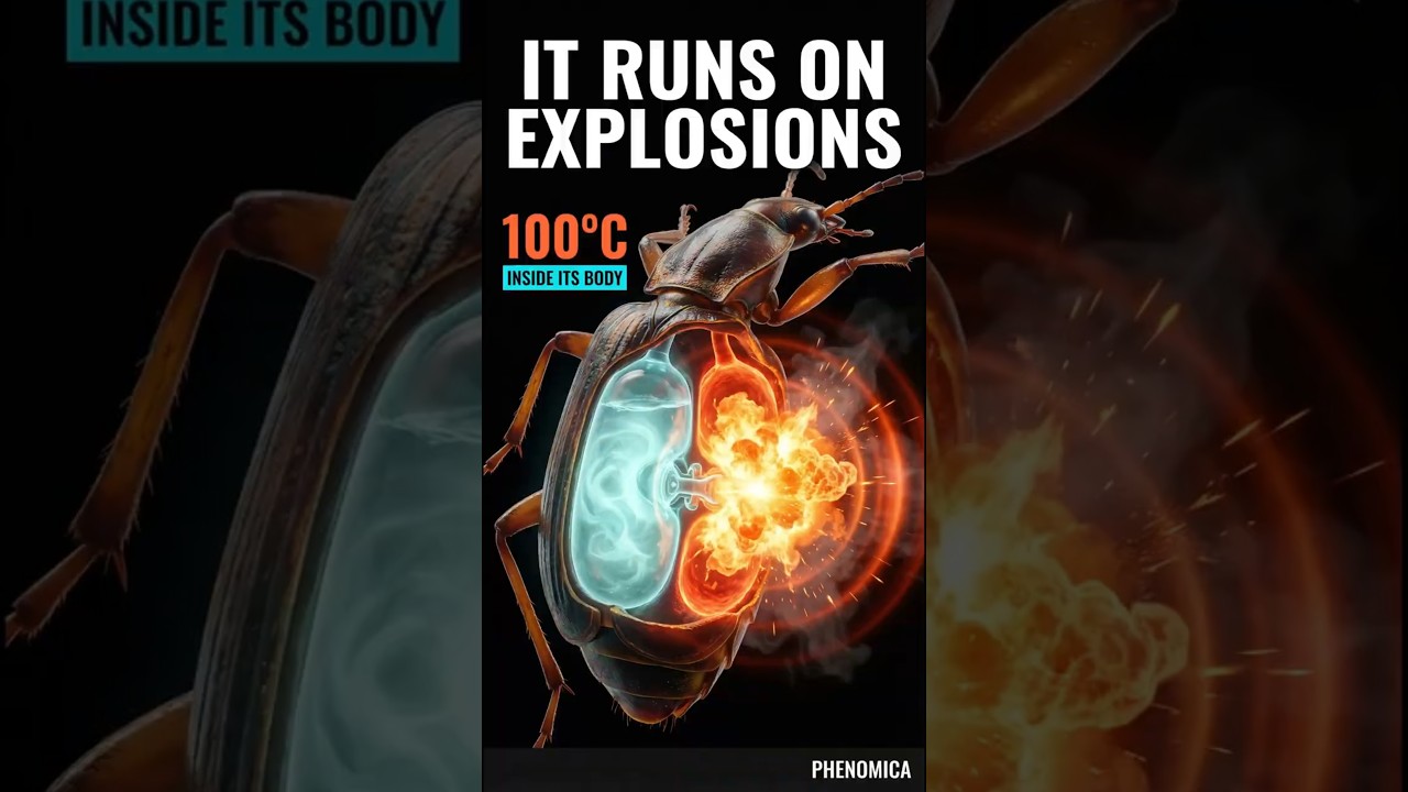 This Beetle Runs Controlled Explosions Inside Its Own Body