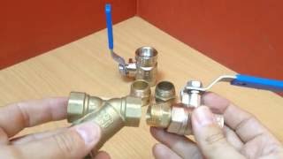 Llaves de esfera o bola para agua