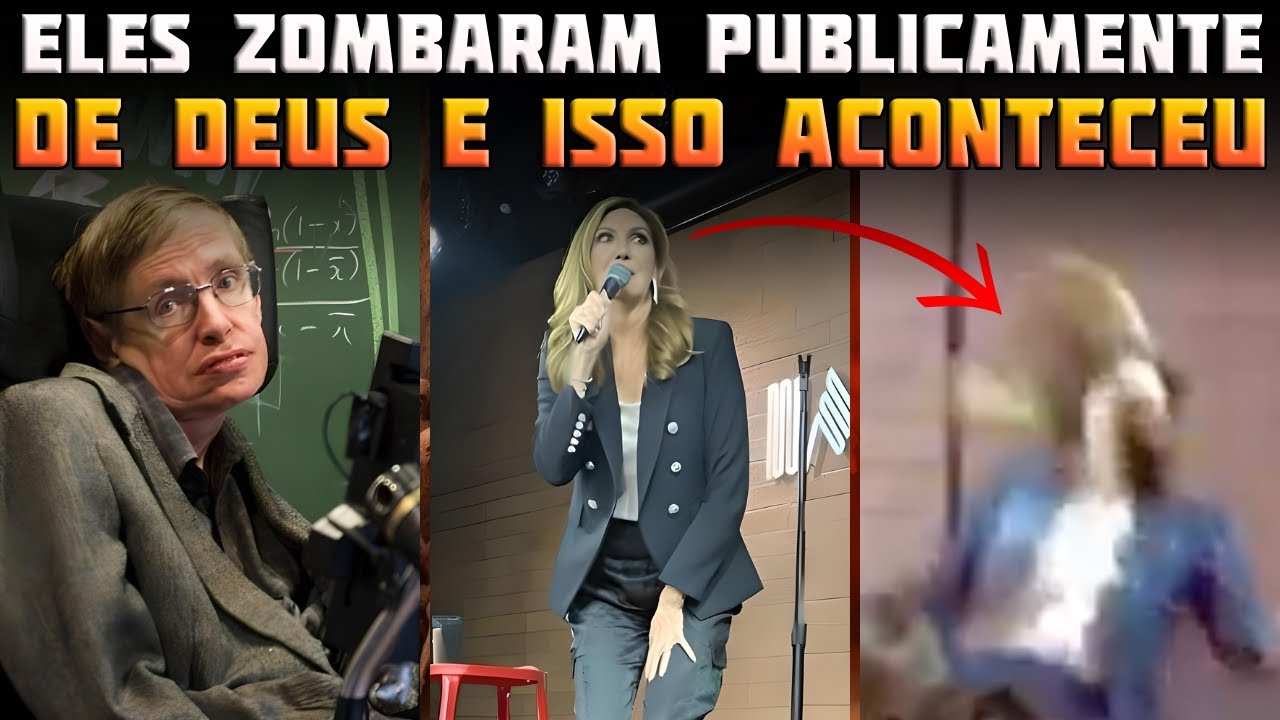 9 Pessoas Que Zombaram de Deus em Público e MORRERAM: Consequências de Amaldiçoar Israel