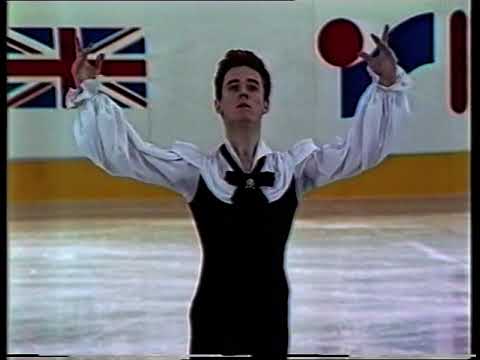 Petr Barna CZE - 1989 European Figure Skating Championships Original Program