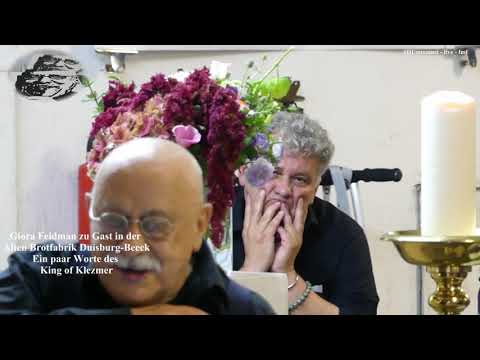 03 Giora Feidman zu Gast in der Alten Brotfabrik Duisburg Beeck   Ein paar Worte des King of Klezmer