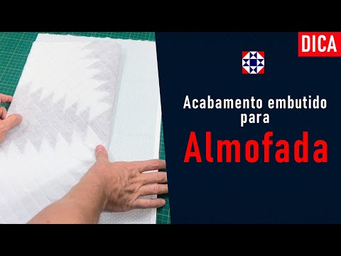 Acabamento embutido RÁPIDO E FÁCIL para almofadas - Ataíde Depizzol 22/02/2023