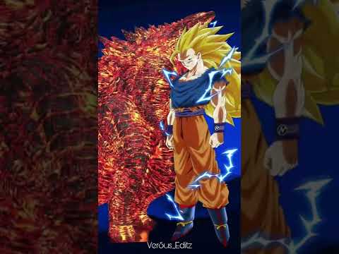 Godzilla vs Goku #shorts #dbs