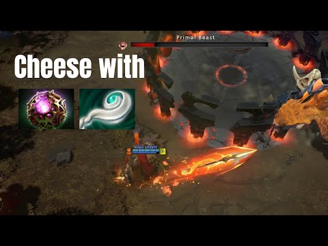 Solo cheese the final boss with this cheap trick - Aghanims Labyrinth Apex Mage Dota2