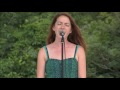 Stephanie Jeter - Oh Beautiful Hills Of Galilee - Morehead Old Time Music Festival 2016