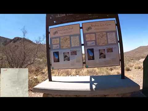 Franklin Mountain Park Trails - Aztec Cave to Mundy's Gap to West Cottonwood Spring.