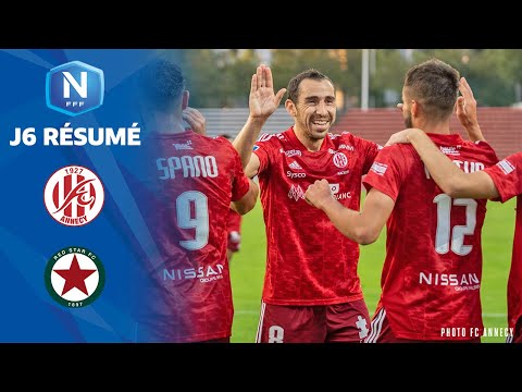 J6 I FC Annecy - Red Star FC (6-0)