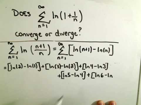 Showing a Series Diverges using Partial Sums